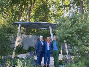 Eden Project's Andy Jasper, Harry Holding and Alex Michaelis